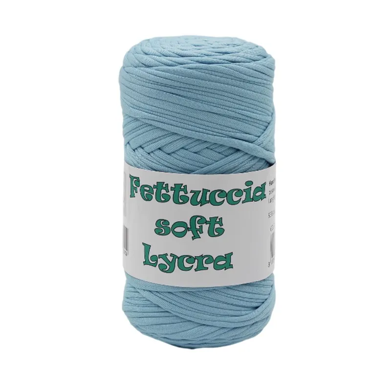 Fettuccia soft Lycra per borse 72 - Celeste