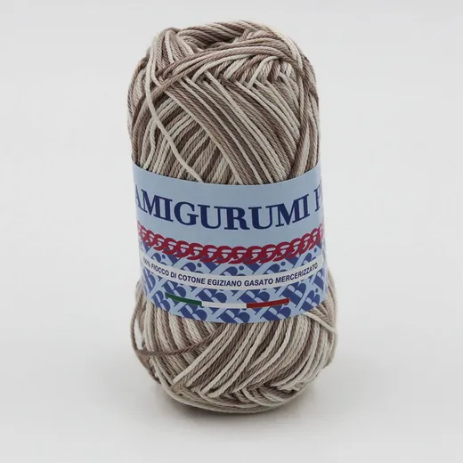 Cotone Amigurumi Print multicolor 81 - Beige