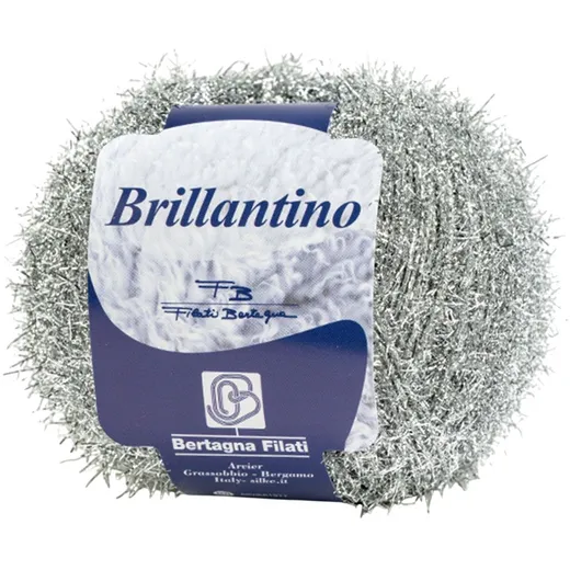 Filato laminato Brillantino 101 - Argento