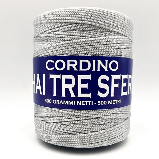 Cordino thai 1.8 mm Tre Sfere 60 - Grigio