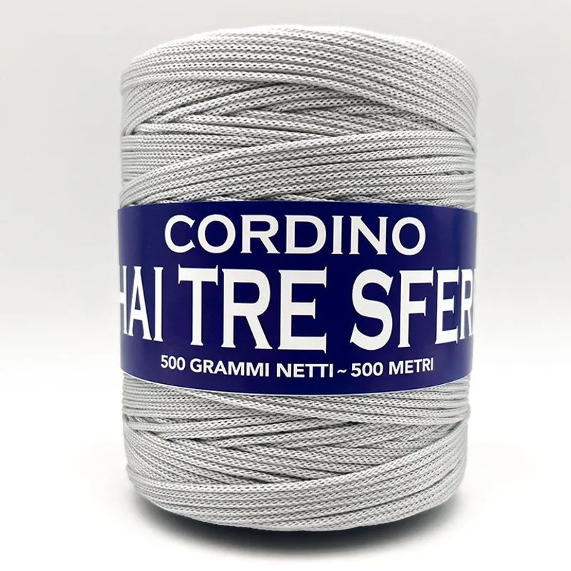 Cordino thai 1.8 mm Tre Sfere 60 - Grigio