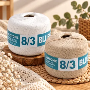Cotone filo di scozia n. 8 Blues da 250 grammi