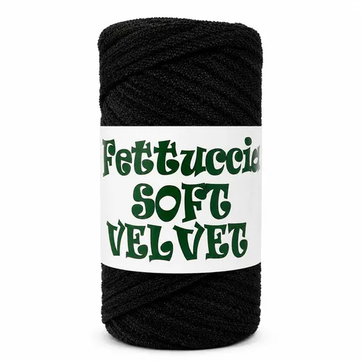 Fettuccia Soft Velvet 81 Nero