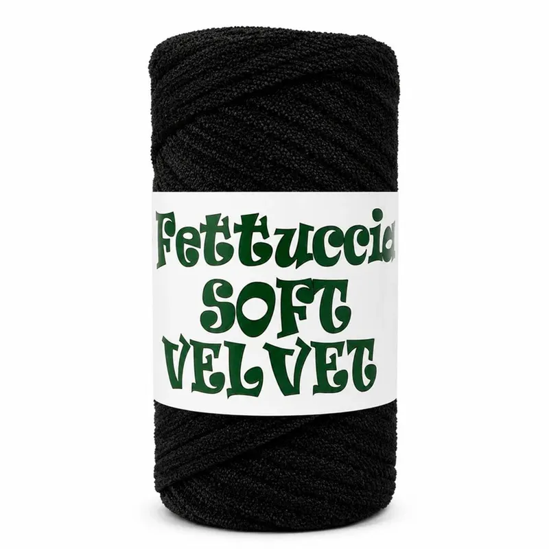 Fettuccia Soft Velvet 81 Nero