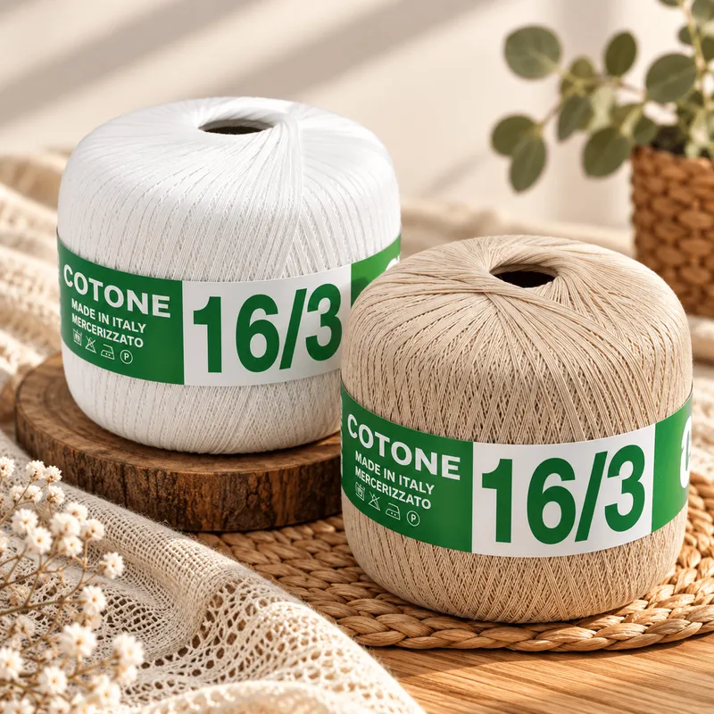 Cotone filo di scozia n. 16 Jazz da 250 grammi